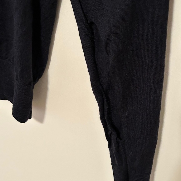 Zadig & Voltaire 100% Merino Wool Navy Blue Emmy Cutout Sweater - Picture 8 of 16